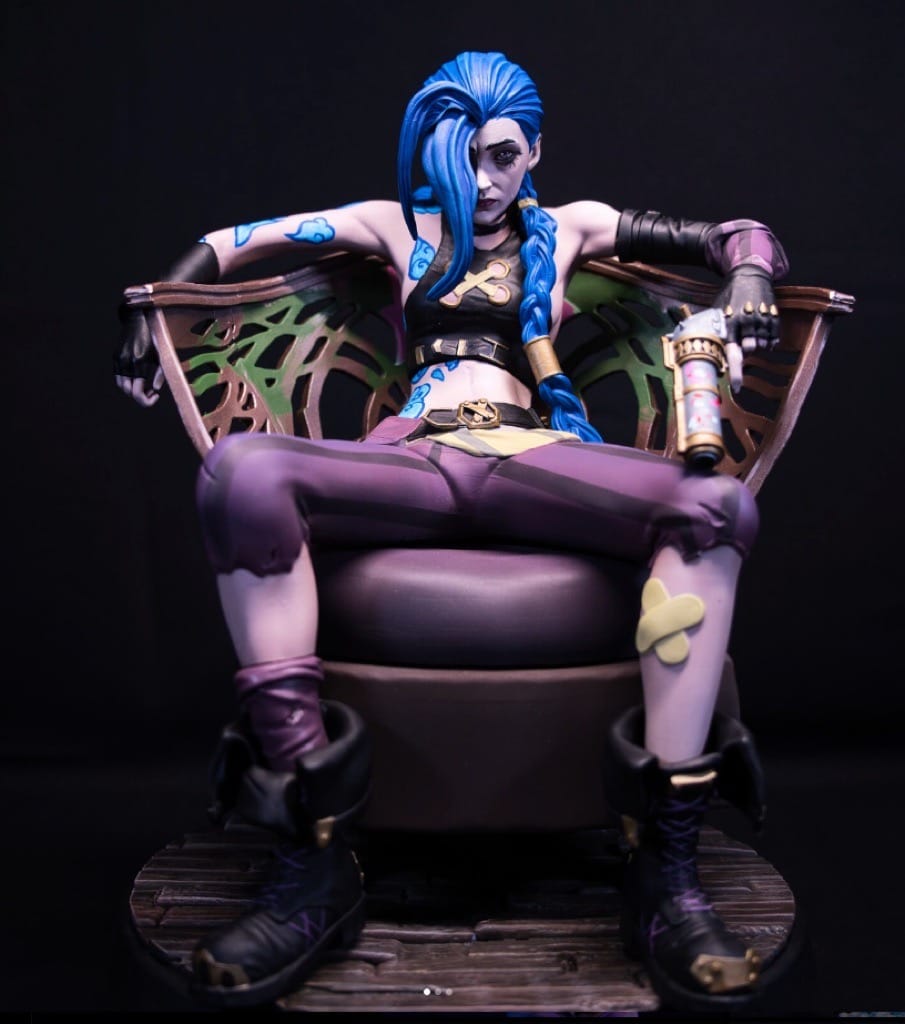 P站图纸印象馆 OXO3D 英雄联盟 双城之战金克丝 OXO3D 英雄联盟 双城之战金克丝