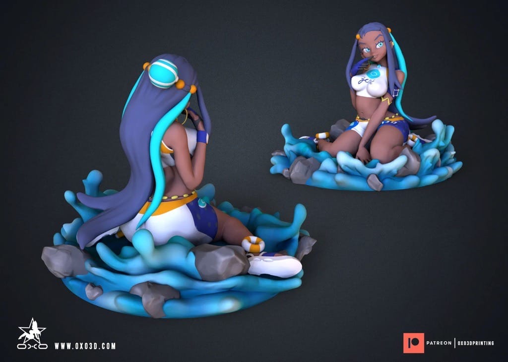 P站图纸印象馆 OXO3D 精灵宝可梦 露璃娜 OXO3D 精灵宝可梦 露璃娜