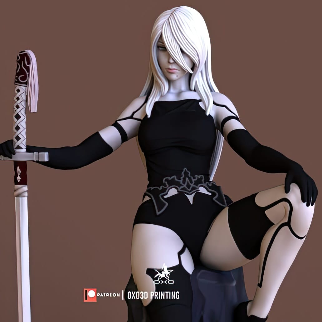 P站图纸印象馆 OXO3D 机械纪元 尼尔 OXO3D 机械纪元 尼尔