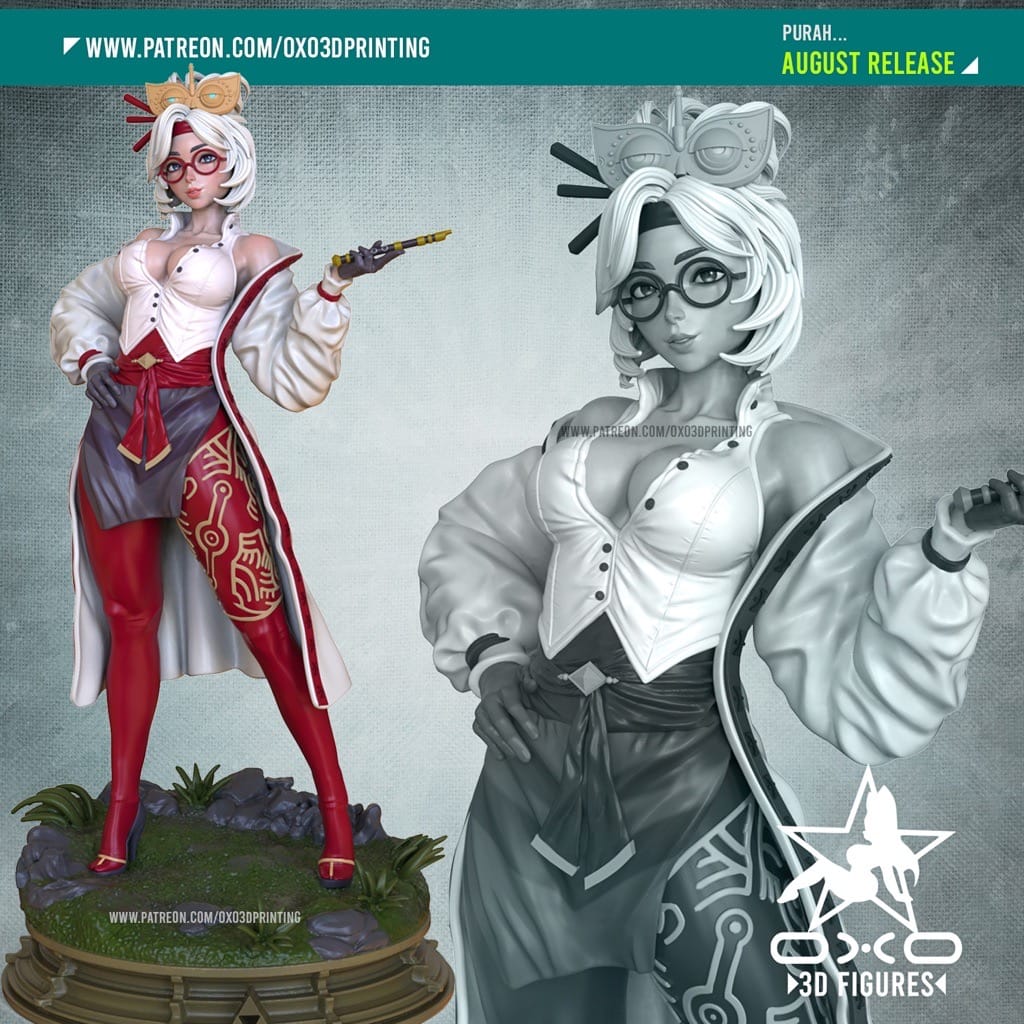 P站图纸印象馆 OXO3D 塞尔达传说 赛尔达普尔亚 OXO3D 塞尔达传说 赛尔达普尔亚