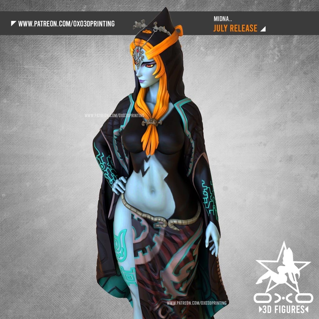 P站图纸印象馆 OXO3D 塞尔达传说 黄昏公主 OXO3D 塞尔达传说 黄昏公主