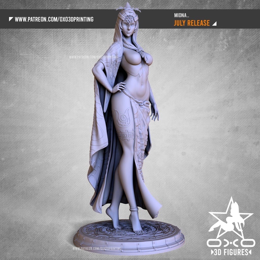 P站图纸印象馆 OXO3D 塞尔达传说 黄昏公主 OXO3D 塞尔达传说 黄昏公主