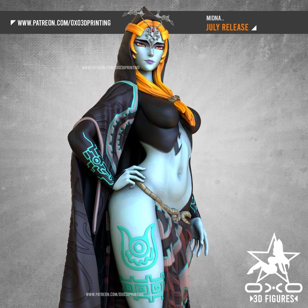 P站图纸印象馆 OXO3D 塞尔达传说 黄昏公主 OXO3D 塞尔达传说 黄昏公主