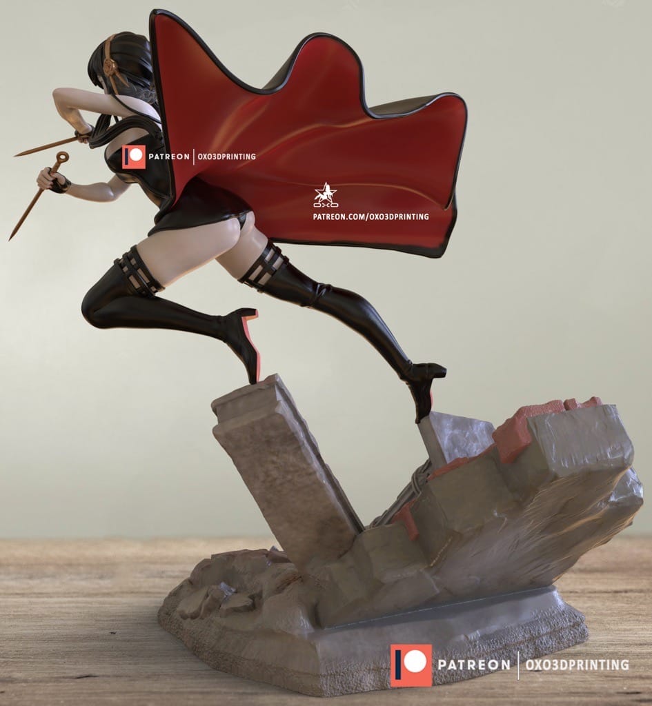 P站图纸印象馆 OXO3D 间谍过家家 约尔·福杰 OXO3D 间谍过家家 约尔·福杰