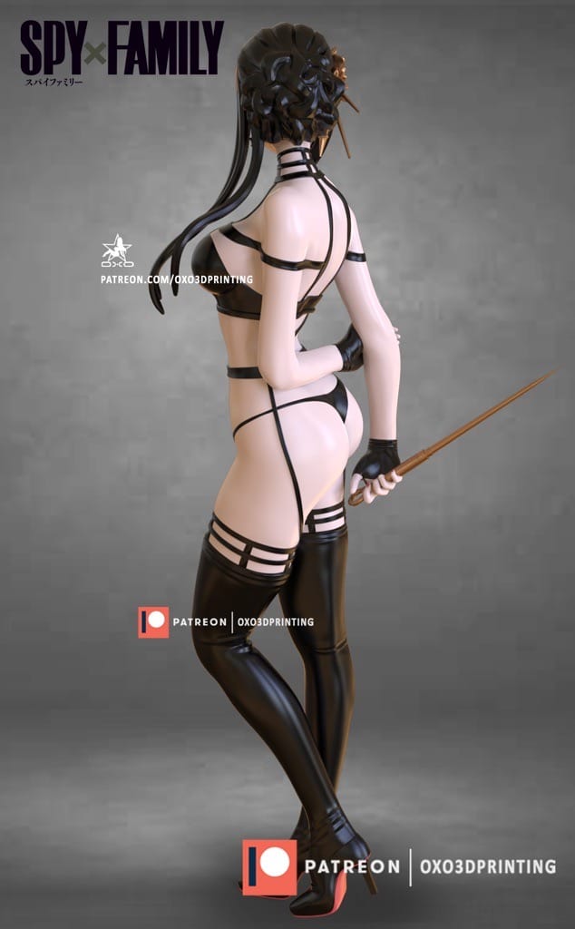 P站图纸印象馆 OXO3D 间谍过家家 约尔·福杰 OXO3D 间谍过家家 约尔·福杰