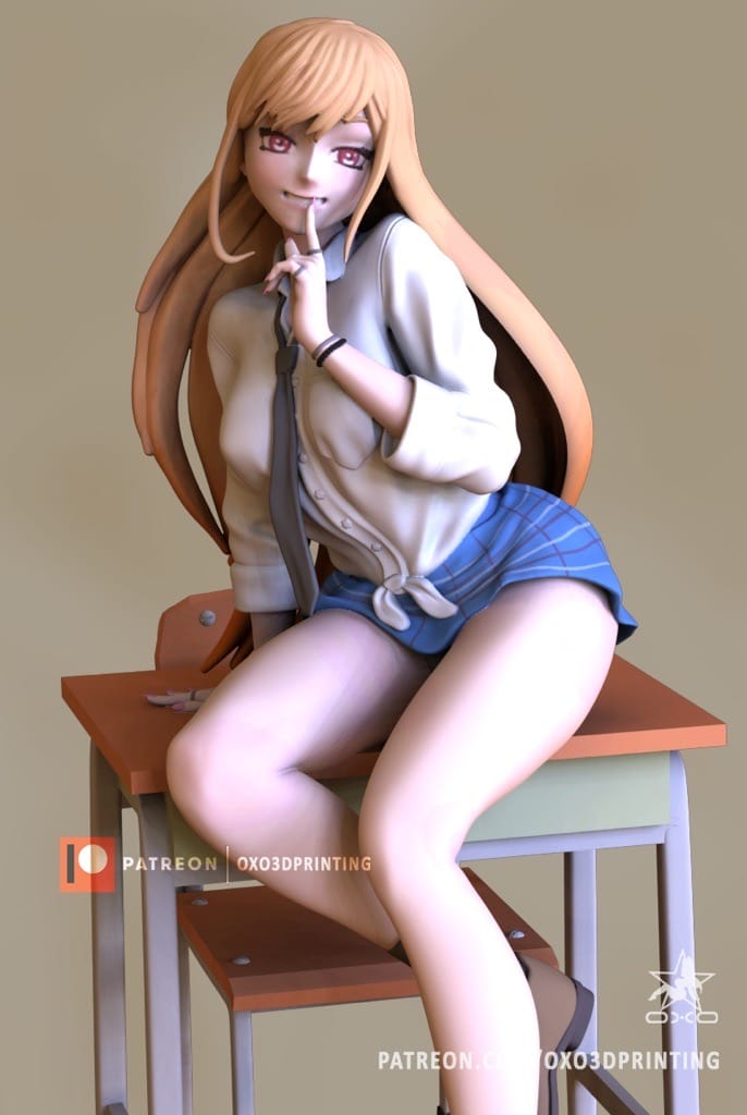 P站图纸印象馆 OXO3D 更衣人偶坠入爱河 喜多川海梦 OXO3D 更衣人偶坠入爱河 喜多川海梦