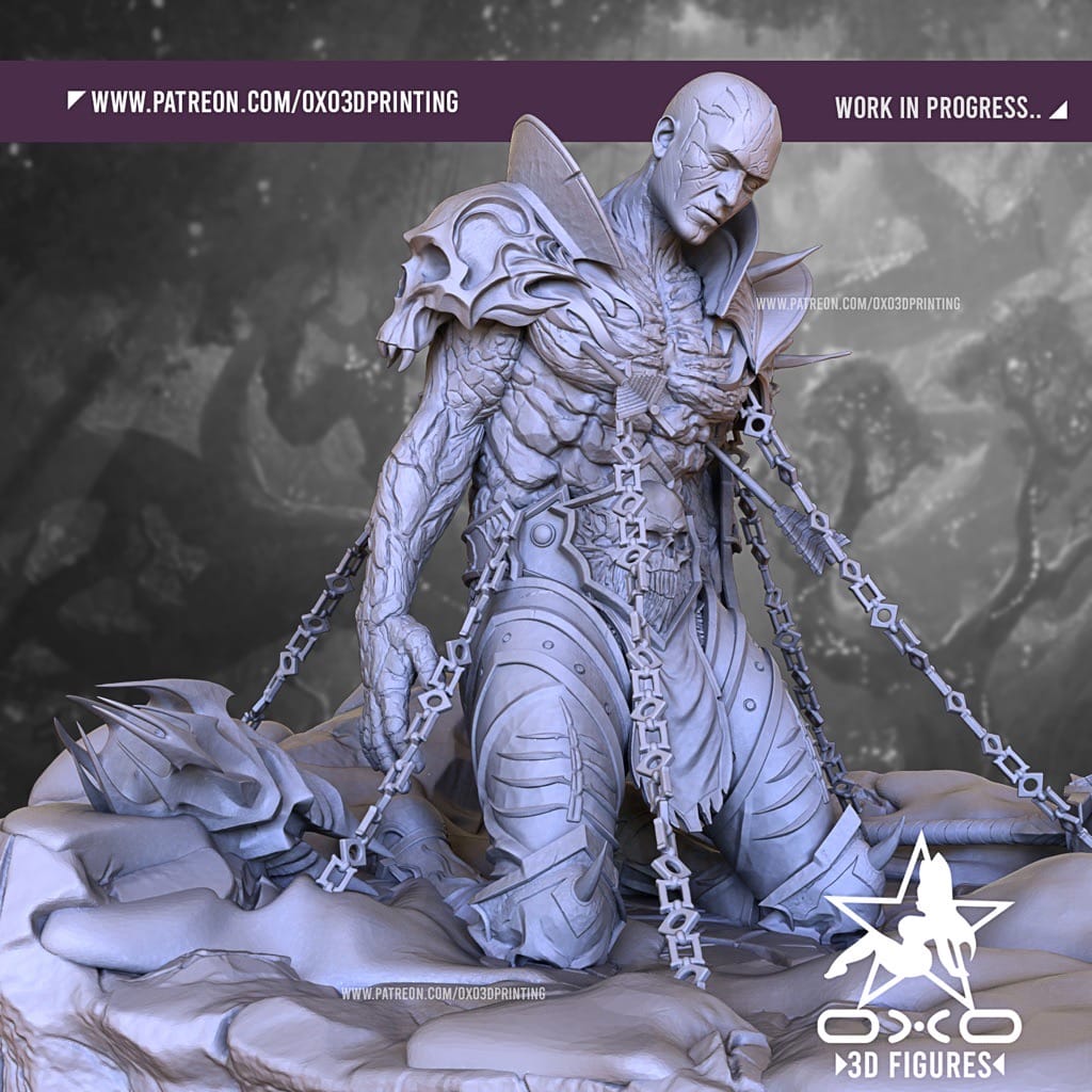 P站图纸印象馆 OXO3D 魔兽世界 希尔瓦娜斯·风行者 OXO3D 魔兽世界 希尔瓦娜斯·风行者