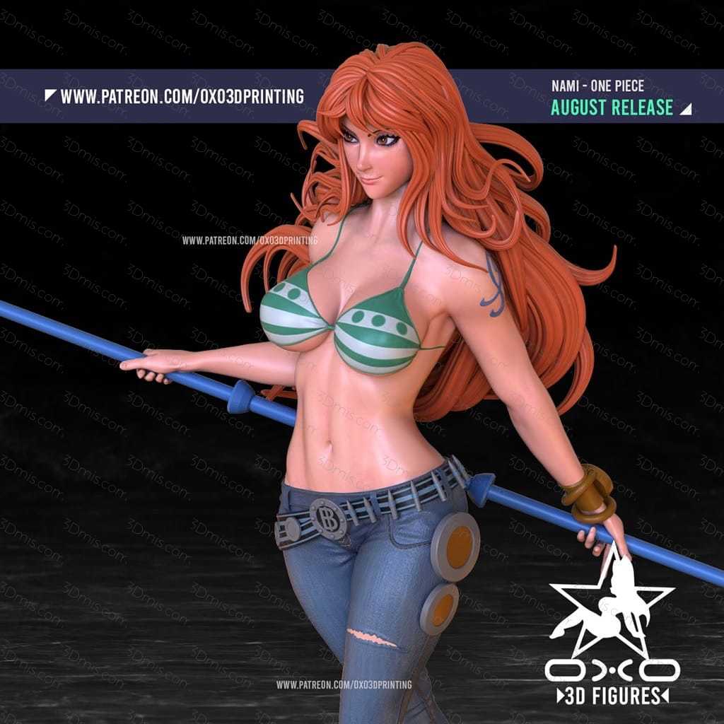 OXO3D 海贼王 娜美