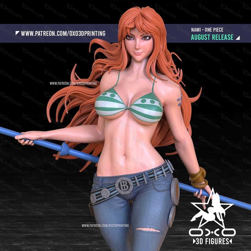 OXO3D 海贼王 娜美