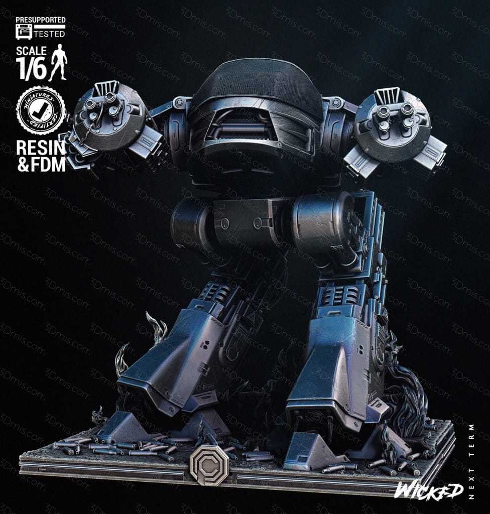 3DWicked 机械战警 ED-209