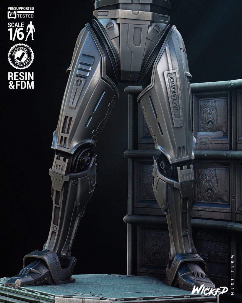 P站图纸印象馆 3DWicked 机械战警 3DWicked 机械战警