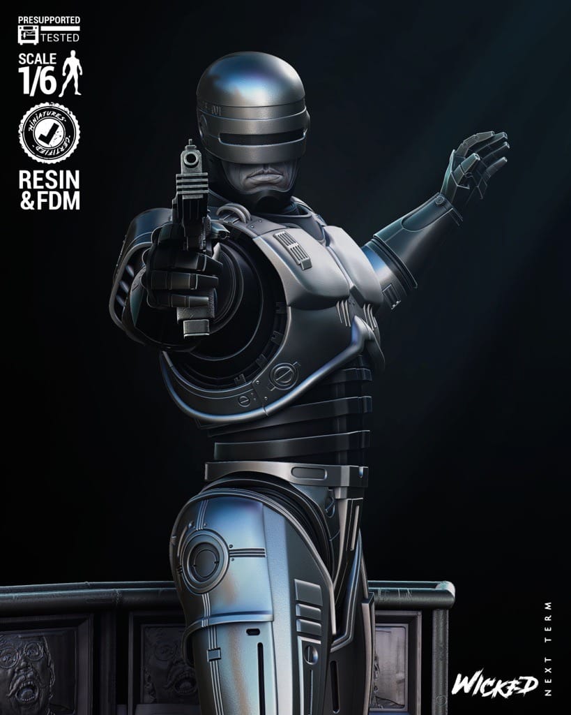 P站图纸印象馆 3DWicked 机械战警 3DWicked 机械战警