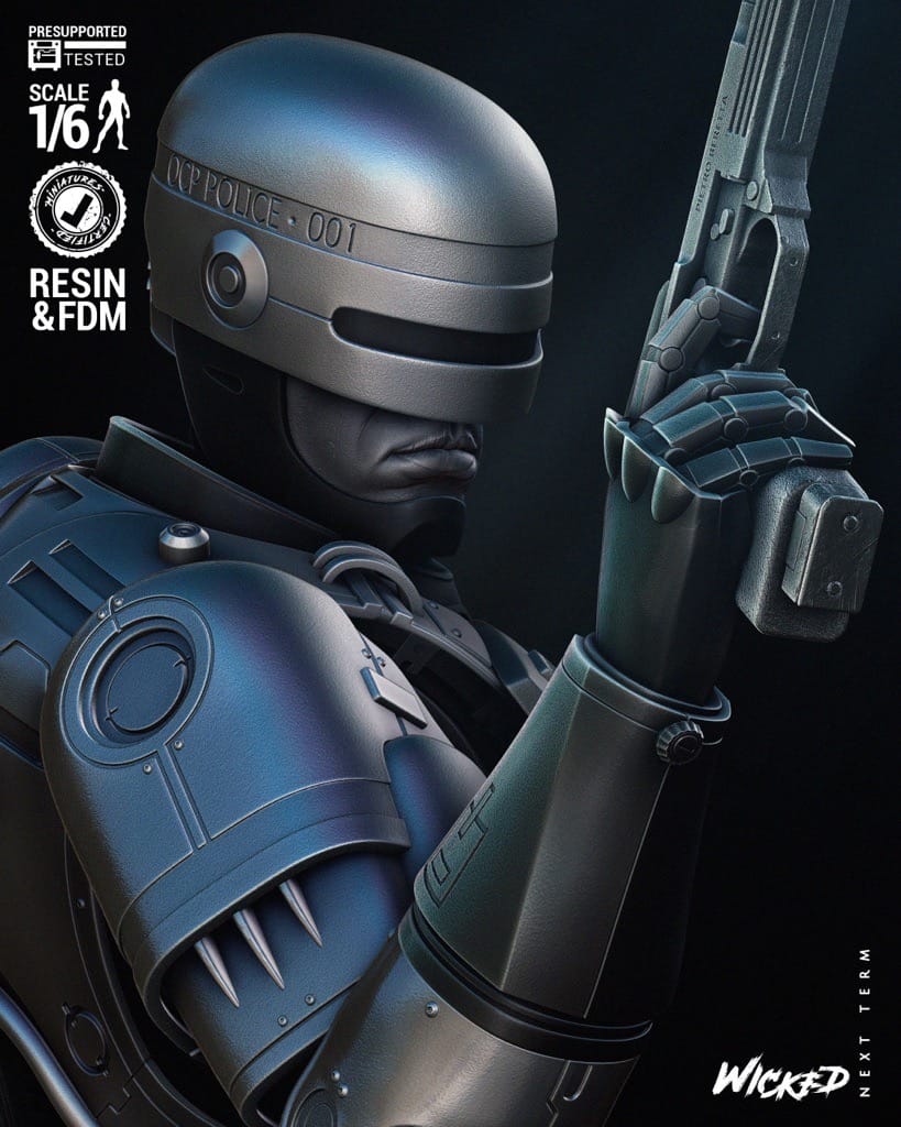 P站图纸印象馆 3DWicked 机械战警 3DWicked 机械战警