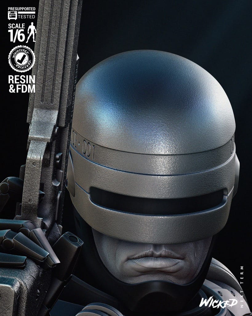 P站图纸印象馆 3DWicked 机械战警 3DWicked 机械战警