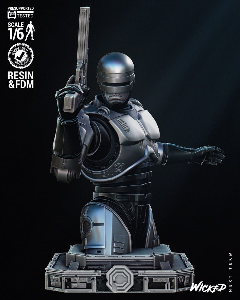 P站图纸印象馆 3DWicked 机械战警 3DWicked 机械战警