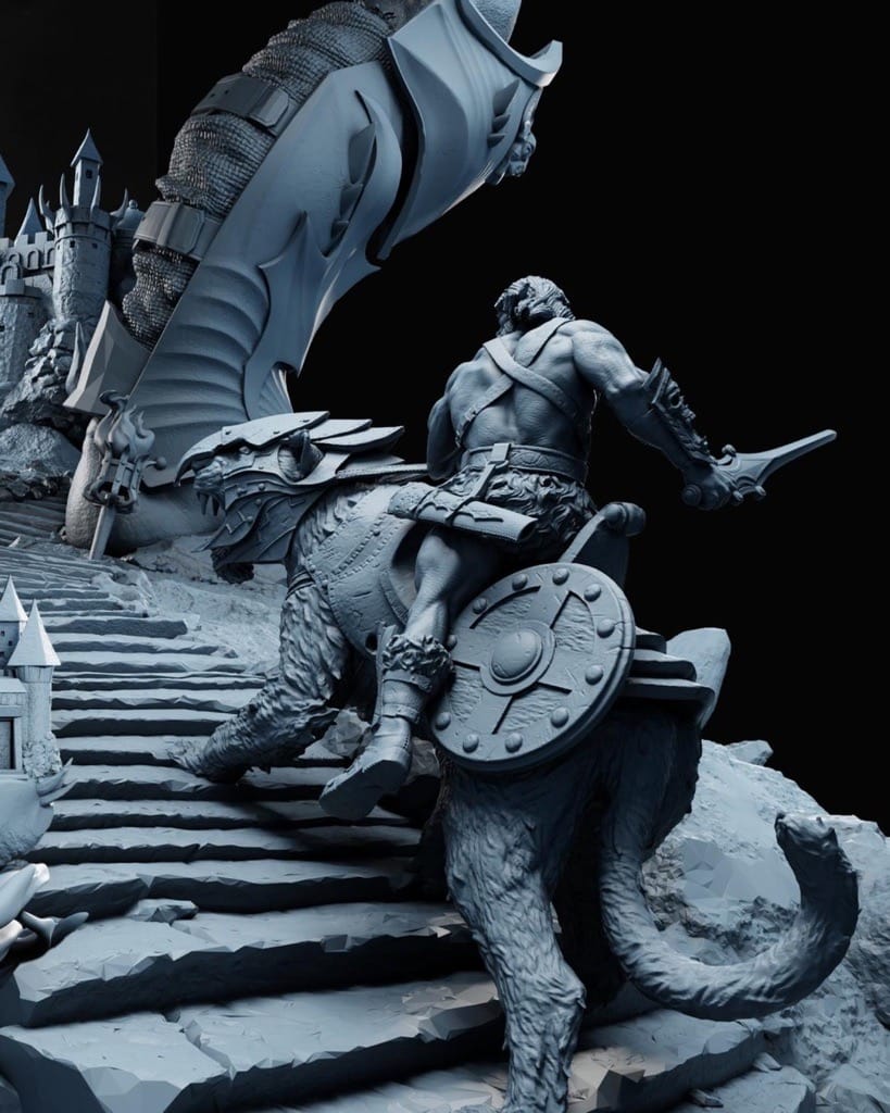 P站图纸印象馆 ZEZ STUDIOS 宇宙的巨人希曼 骷髅王 ZEZ STUDIOS 宇宙的巨人希曼 骷髅王