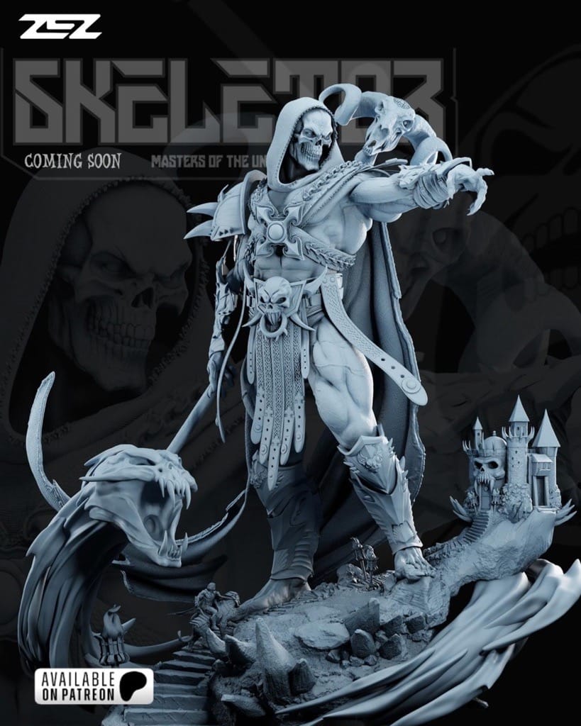 P站图纸印象馆 ZEZ STUDIOS 宇宙的巨人希曼 骷髅王 ZEZ STUDIOS 宇宙的巨人希曼 骷髅王