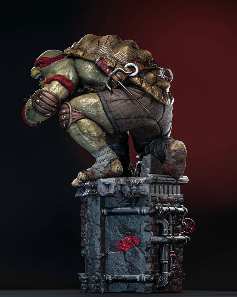 P站图纸印象馆 ZEZ STUDIOS 忍者神龟 拉斐尔 ZEZ STUDIOS 忍者神龟 拉斐尔