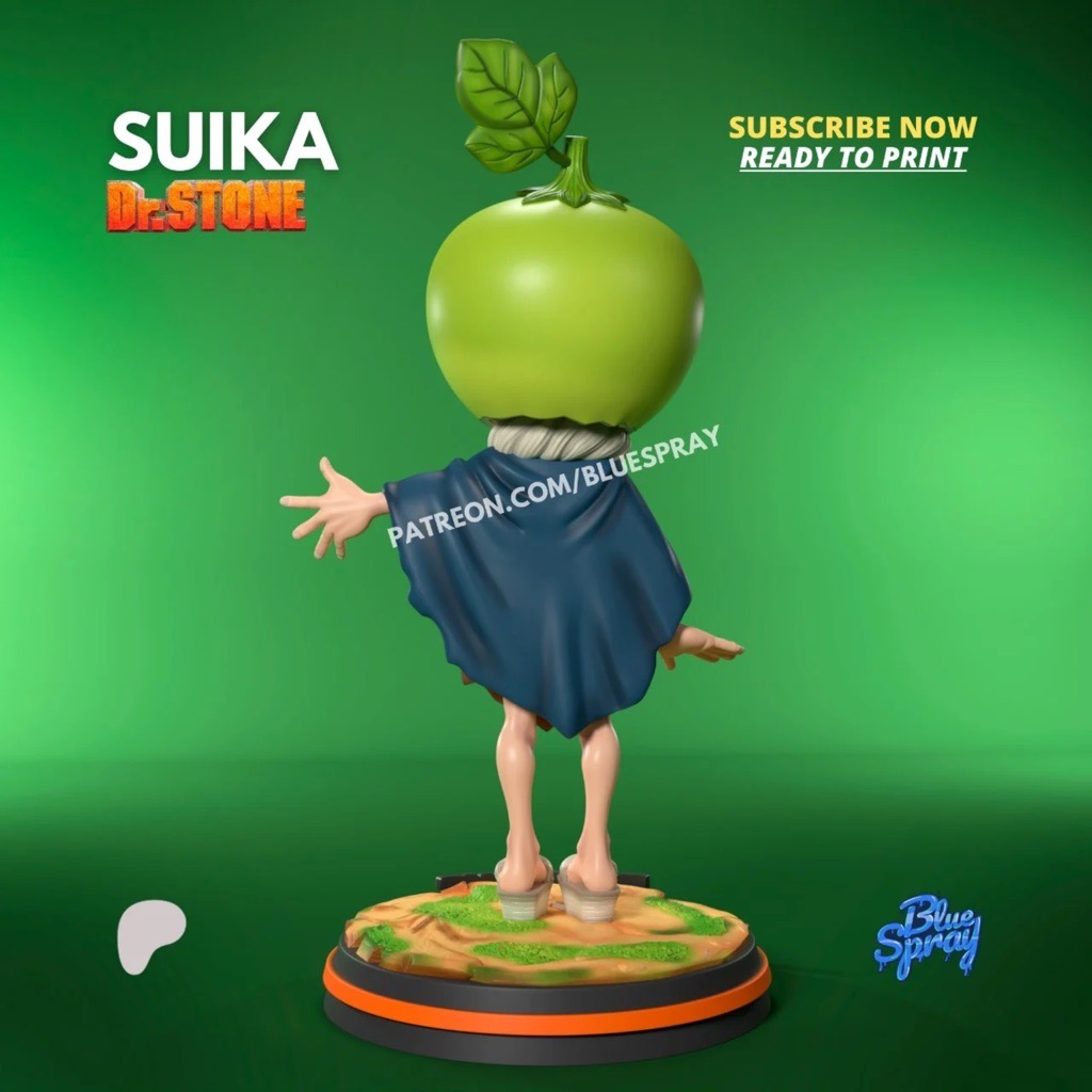 P站图纸印象馆 Blue Spray 石纪元 西瓜 Blue Spray 石纪元 西瓜