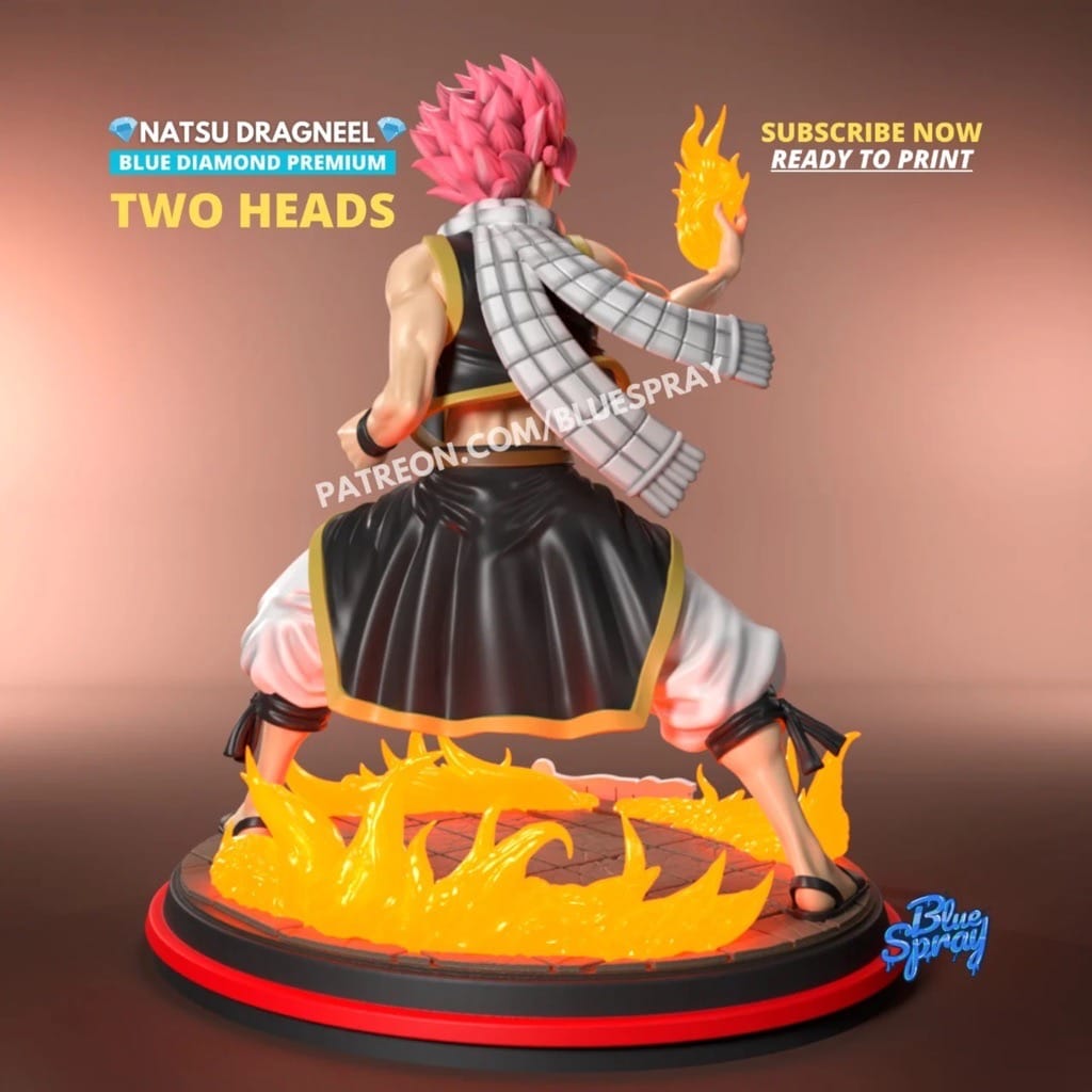 P站图纸印象馆 Blue Spray 妖精的尾巴 火龙纳兹 Blue Spray 妖精的尾巴 火龙纳兹