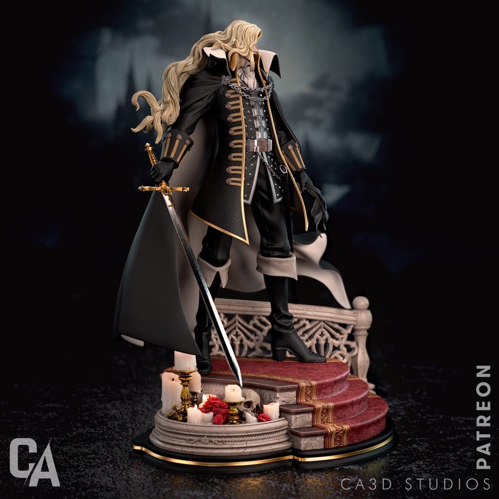 P站图纸印象馆 CA3D 恶魔城 阿鲁卡多 CA3D 恶魔城 阿鲁卡多