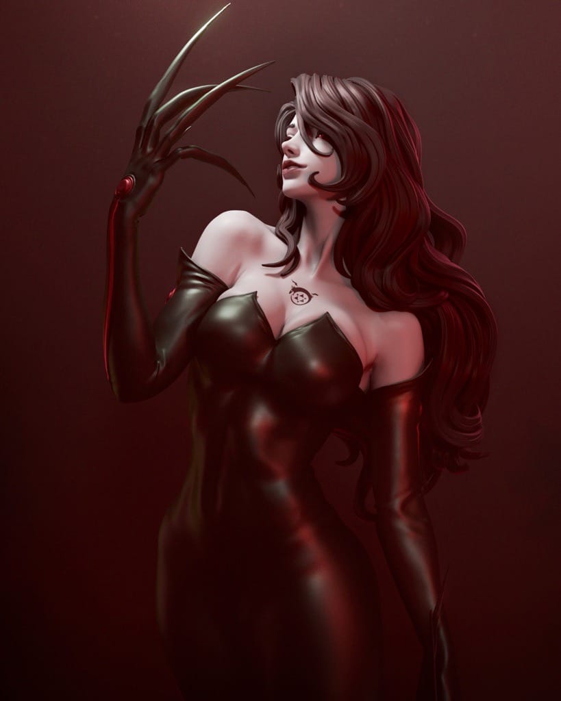 P站图纸印象馆 CA3D 钢之炼金术师 拉丝特 CA3D 钢之炼金术师 拉丝特