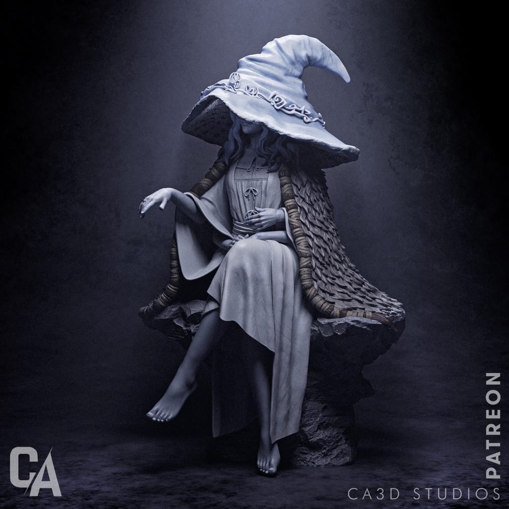 P站图纸印象馆 CA3D 艾尔登法环 菈妮 CA3D 艾尔登法环 菈妮