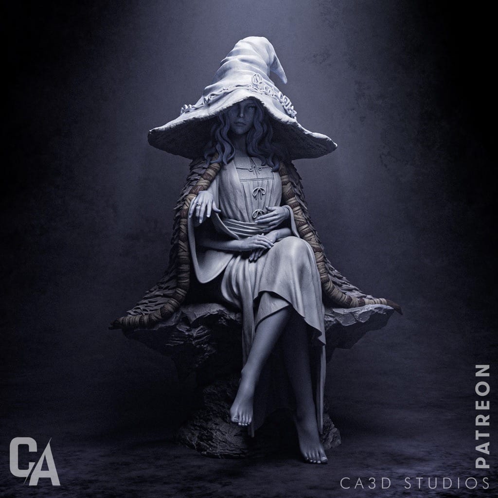 P站图纸印象馆 CA3D 艾尔登法环 菈妮 CA3D 艾尔登法环 菈妮