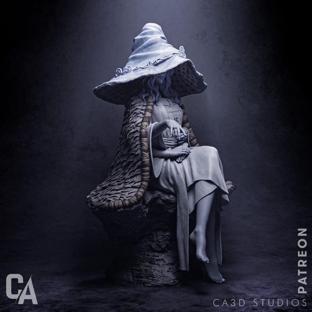 P站图纸印象馆 CA3D 艾尔登法环 菈妮 CA3D 艾尔登法环 菈妮