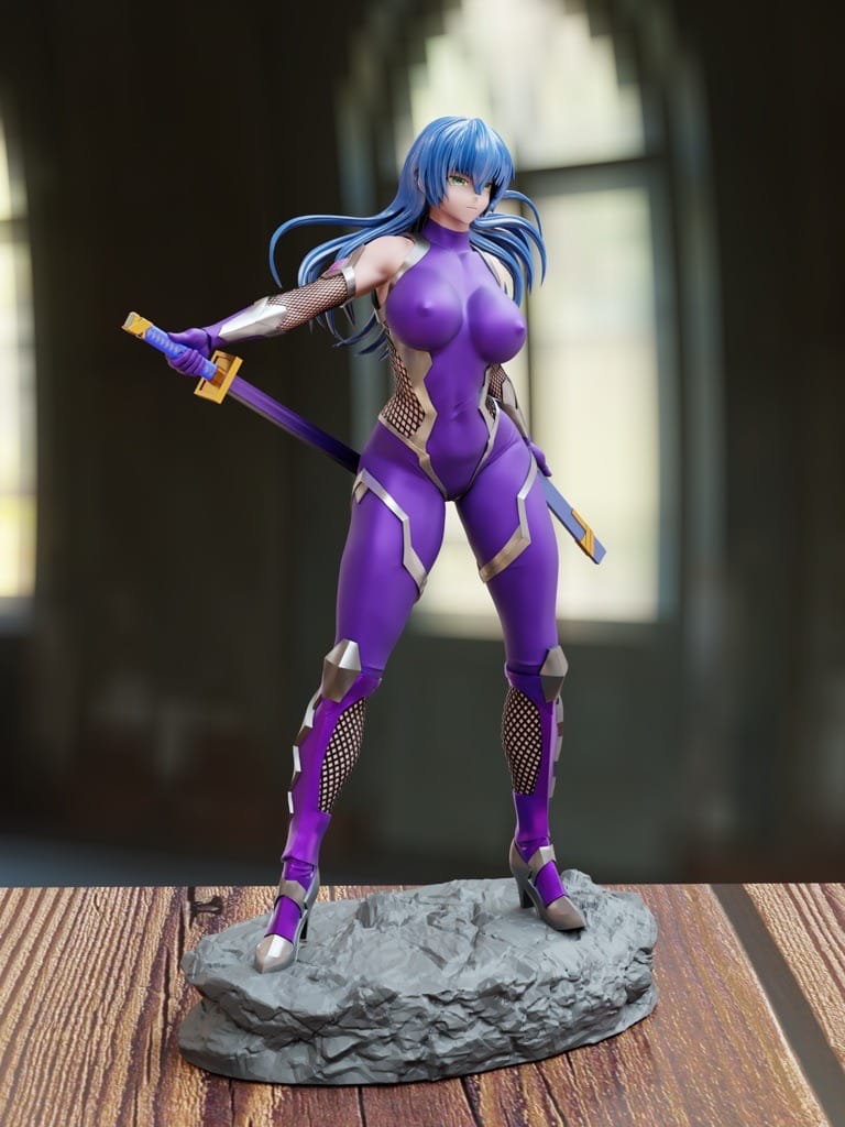 P站图纸印象馆 BrunoArt3D 对魔忍 井河阿莎姬 BrunoArt3D 对魔忍 井河阿莎姬