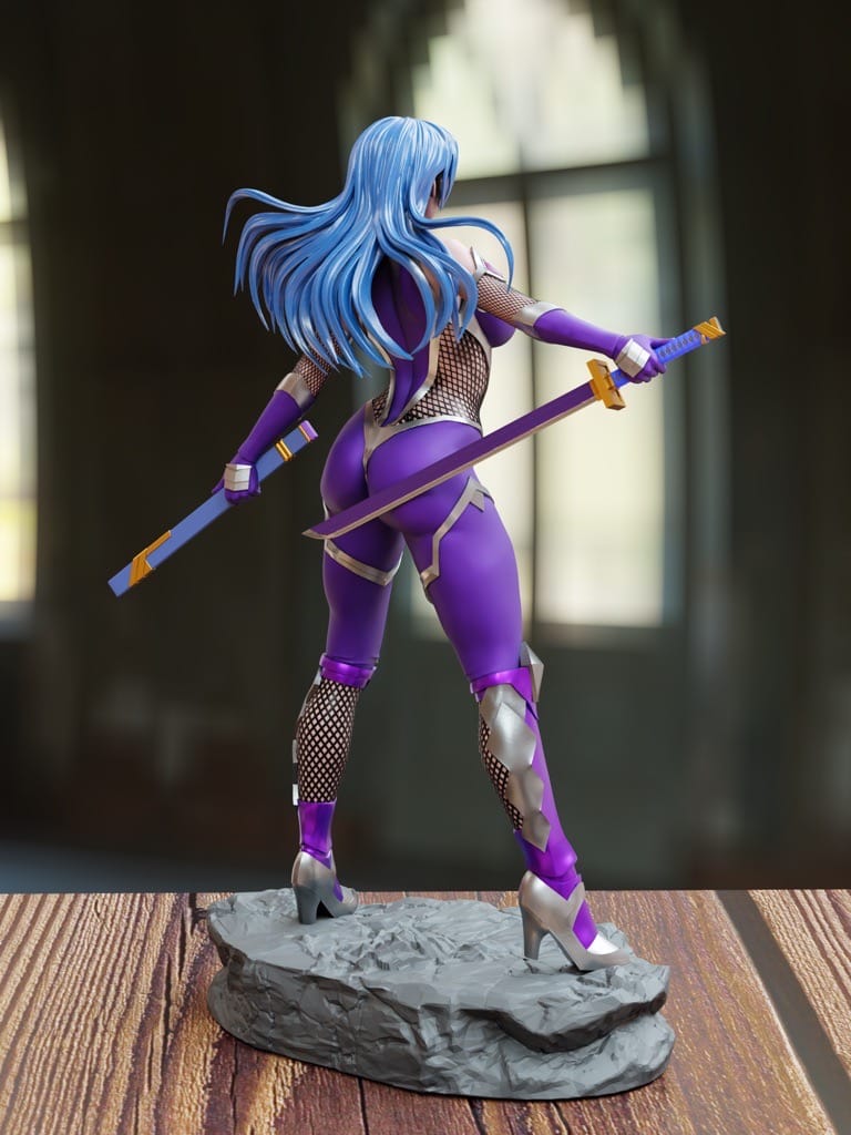 P站图纸印象馆 BrunoArt3D 对魔忍 井河阿莎姬 BrunoArt3D 对魔忍 井河阿莎姬