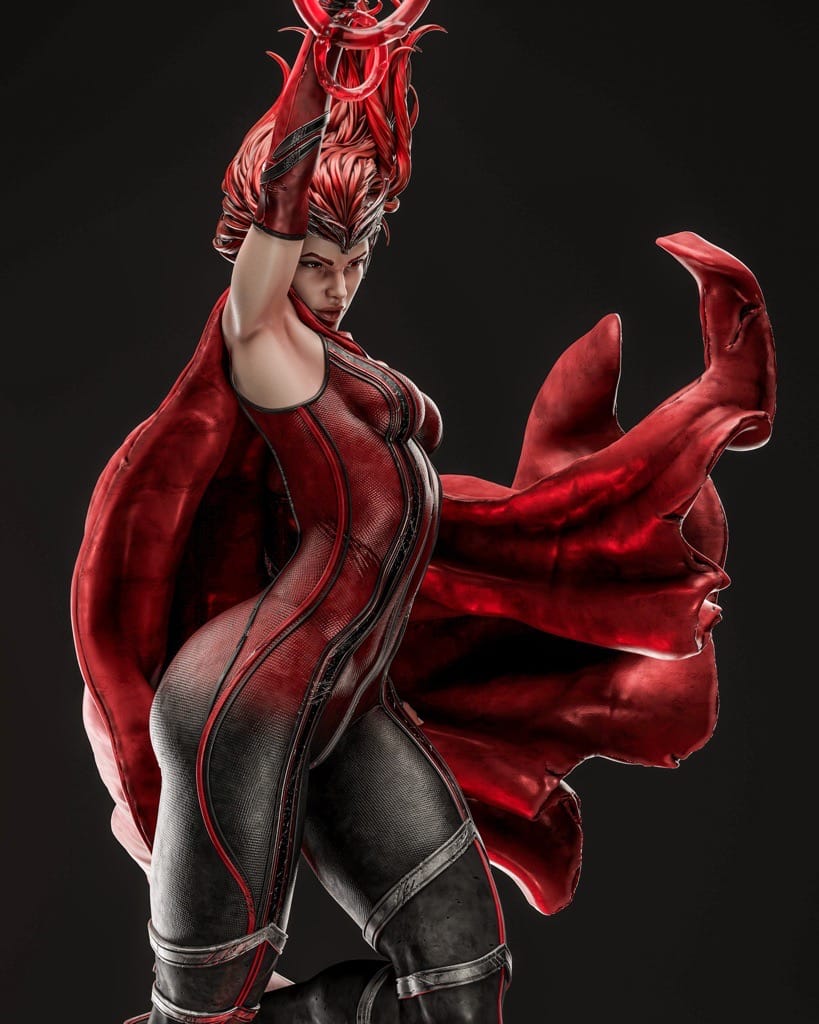 P站图纸印象馆 ZEZ STUDIOS 漫威 绯红女巫 ZEZ STUDIOS 漫威 绯红女巫