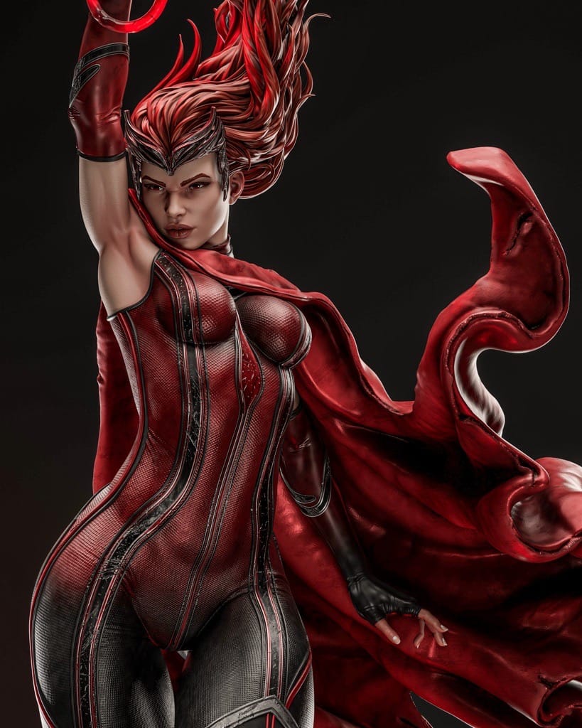 P站图纸印象馆 ZEZ STUDIOS 漫威 绯红女巫 ZEZ STUDIOS 漫威 绯红女巫