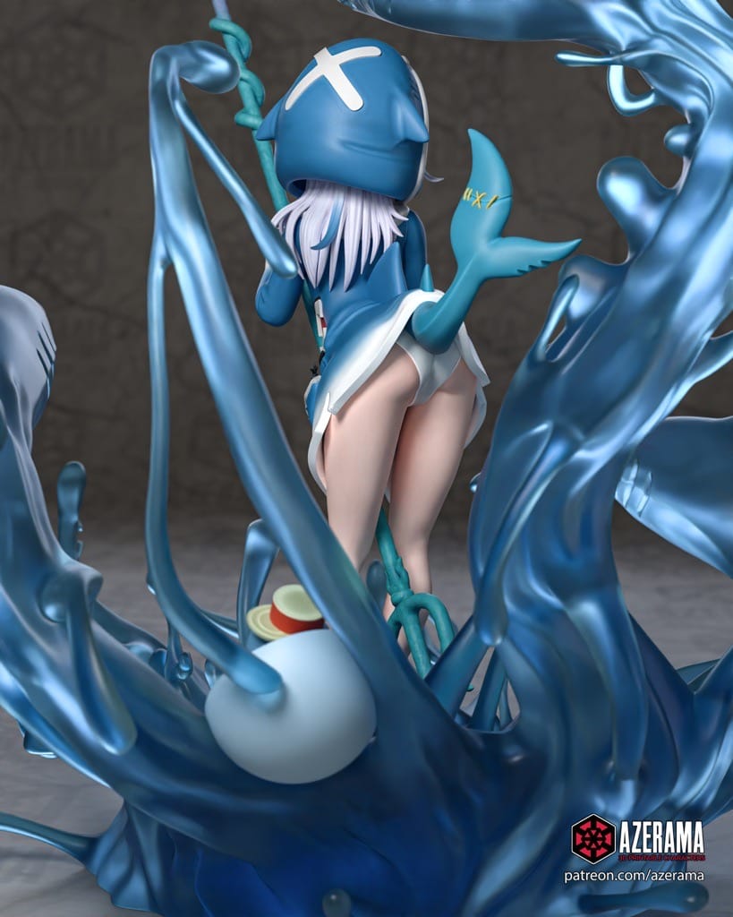 P站图纸印象馆 Azerama vtuber 噶呜·古拉 Azerama vtuber 噶呜·古拉