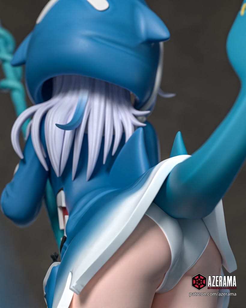 P站图纸印象馆 Azerama vtuber 噶呜·古拉 Azerama vtuber 噶呜·古拉