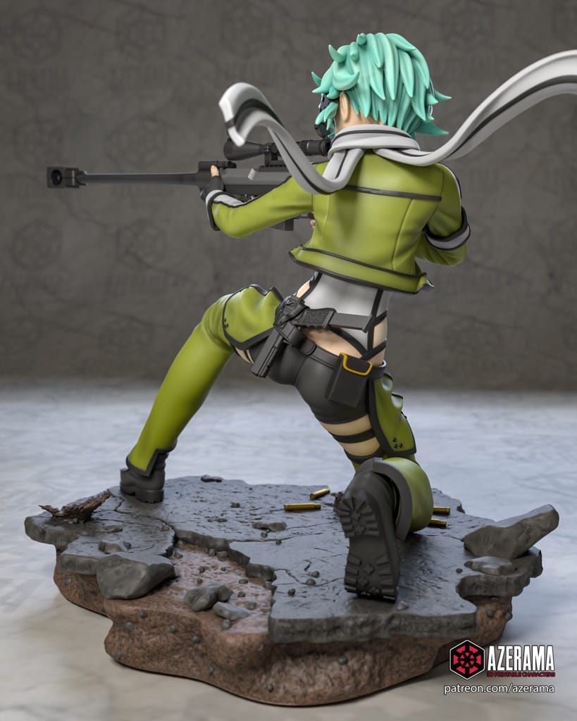 P站图纸印象馆 Azerama 刀剑神域 诗乃 Azerama 刀剑神域 诗乃