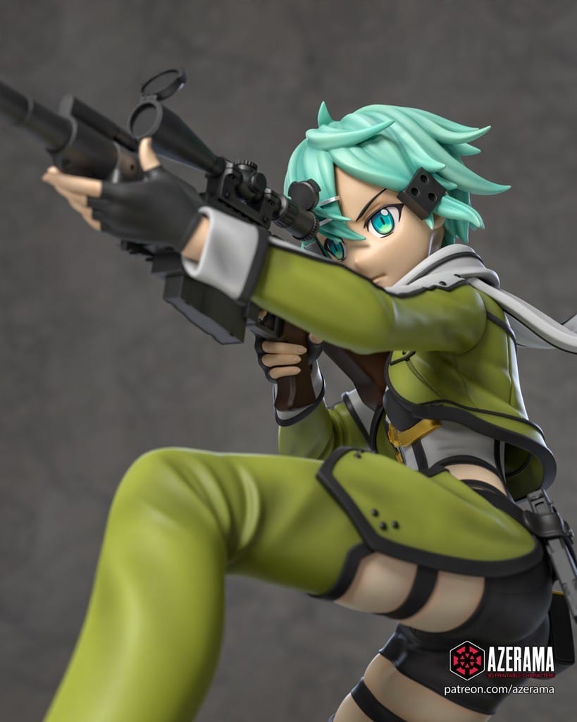 P站图纸印象馆 Azerama 刀剑神域 诗乃 Azerama 刀剑神域 诗乃