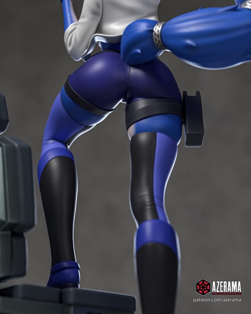 P站图纸印象馆 Azerama 星际火狐 蓝狐krystal Azerama 星际火狐 蓝狐krystal