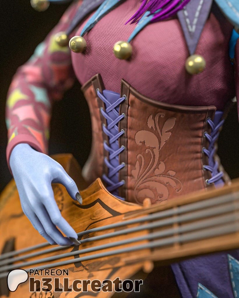 P站图纸印象馆 H3LL 博德之门 阿尔菲拉 H3LL 博德之门 阿尔菲拉