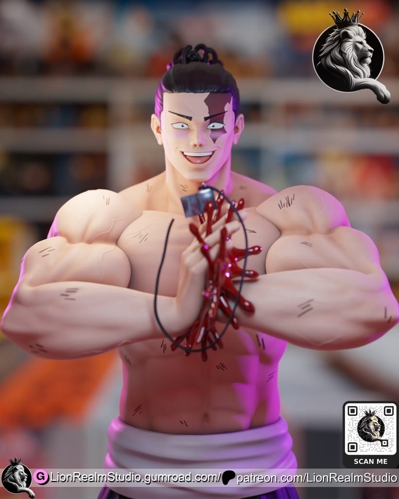 P站图纸印象馆 LionRealm 咒术回战 东堂葵 LionRealm 咒术回战 东堂葵