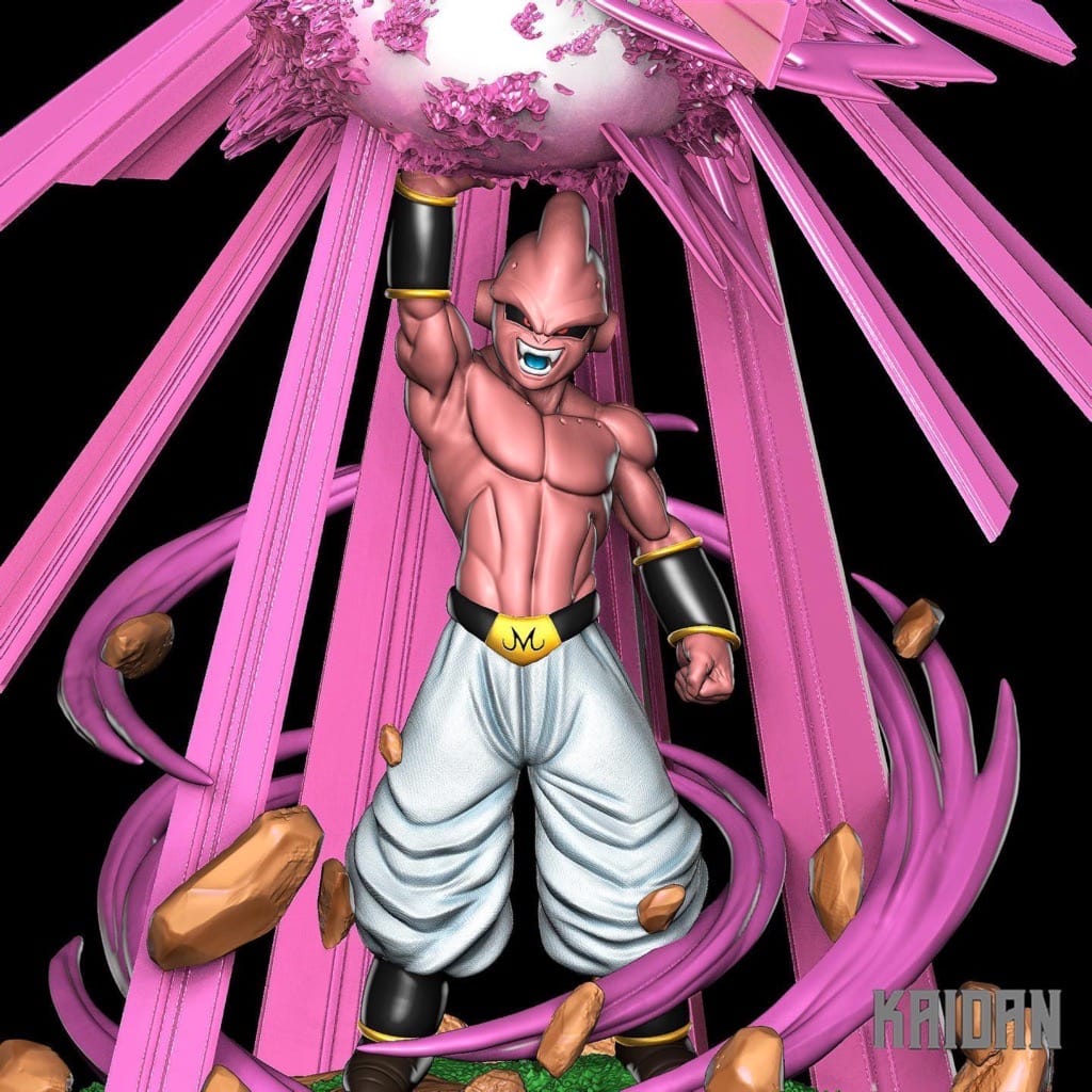 P站图纸印象馆 Kaidan 龙珠 魔人布欧 Kaidan 龙珠 魔人布欧