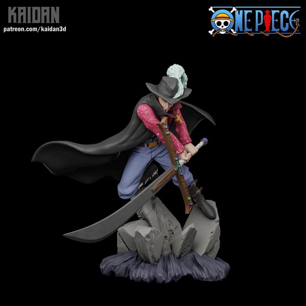 P站图纸印象馆 Kaidan 海贼王 索隆VS鹰眼米霍克 Kaidan 海贼王 索隆VS鹰眼米霍克