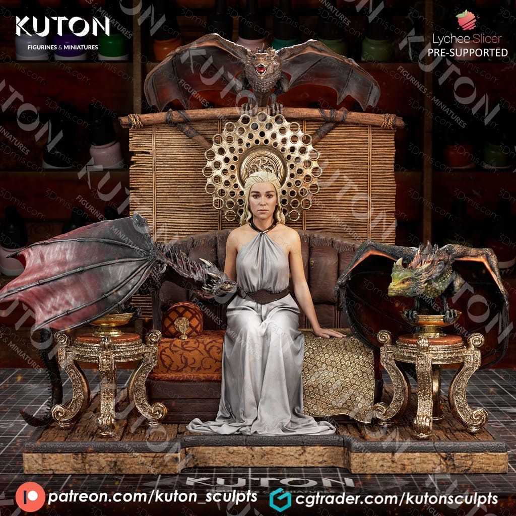 KUTON 冰与火 龙女丹妮莉丝