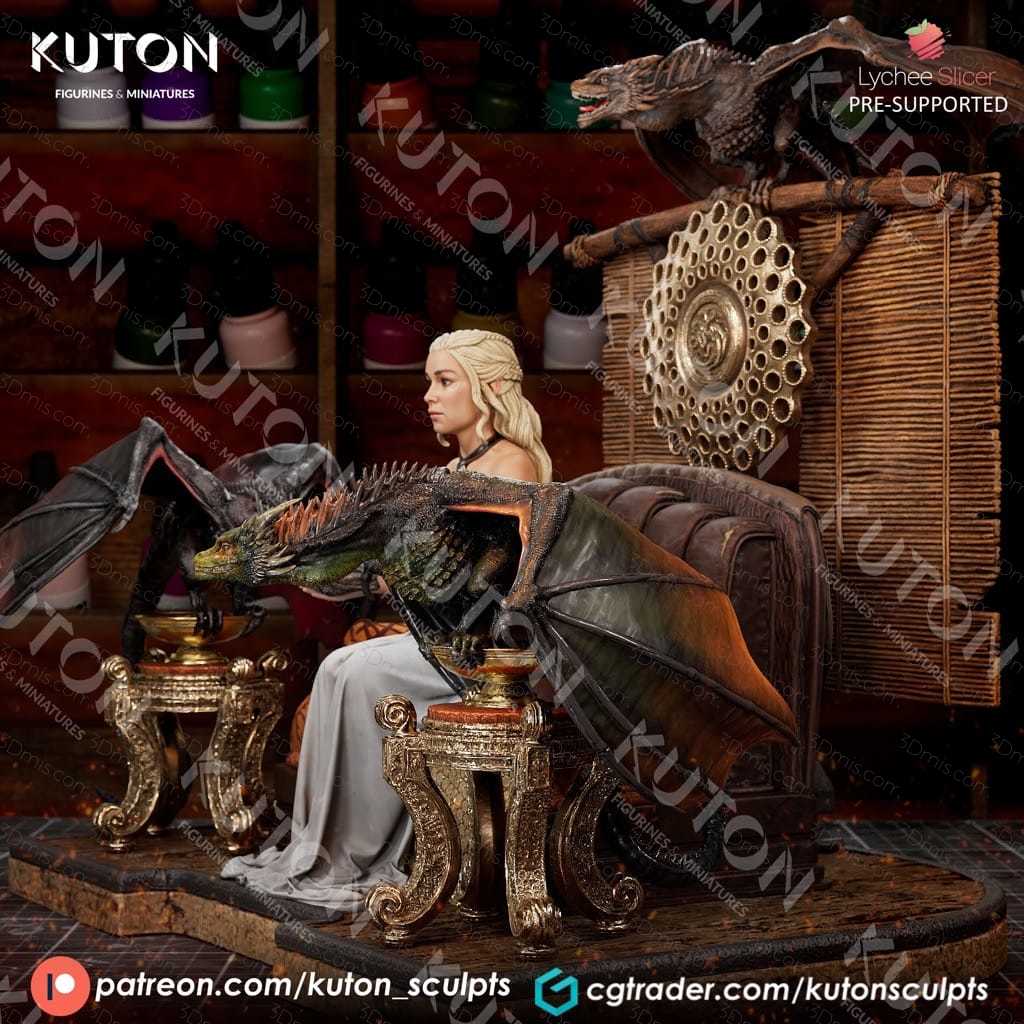 KUTON 冰与火 龙女丹妮莉丝