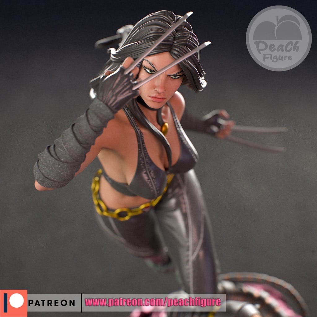 P站图纸印象馆 Peach Figure 漫威 金刚狼 克隆人X-23 Peach Figure 漫威 金刚狼 克隆人X-23