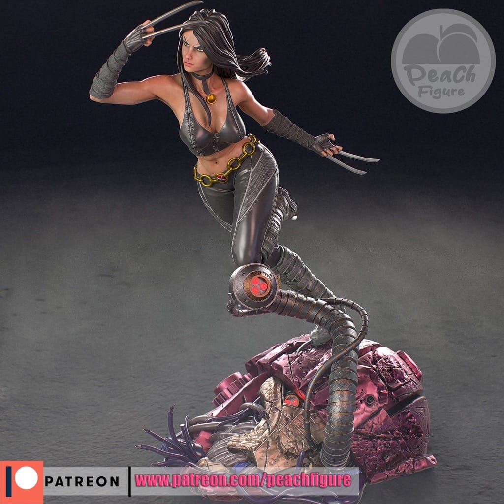 P站图纸印象馆 Peach Figure 漫威 金刚狼 克隆人X-23 Peach Figure 漫威 金刚狼 克隆人X-23