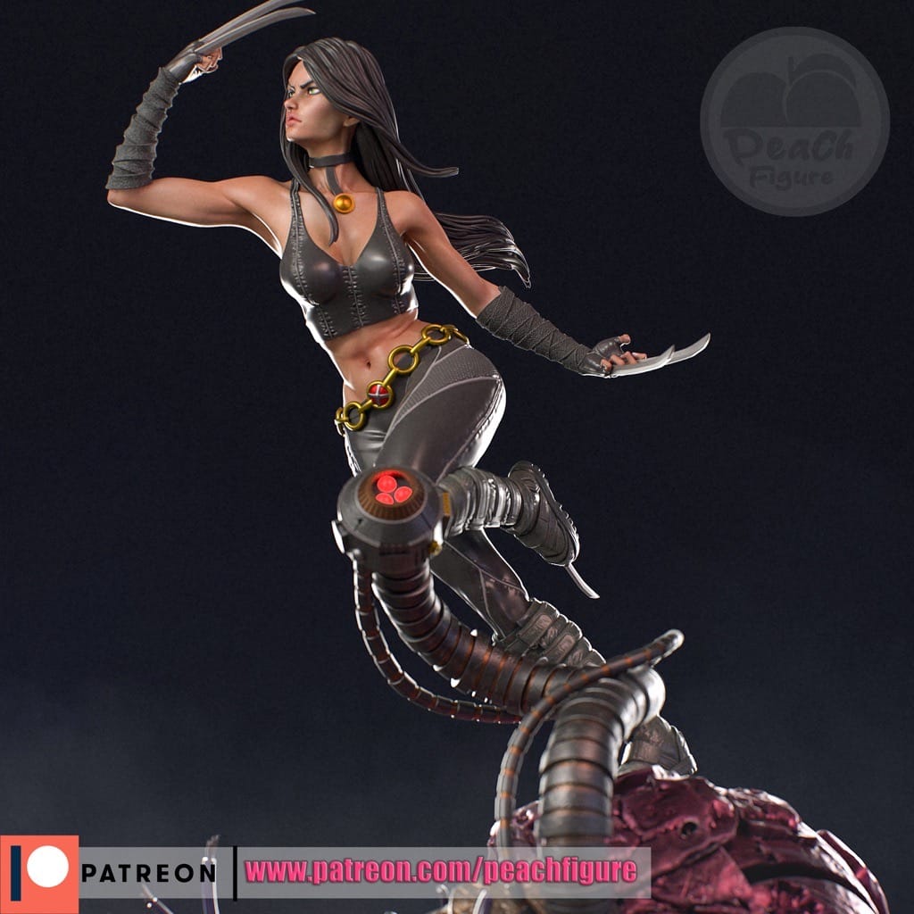 P站图纸印象馆 Peach Figure 漫威 金刚狼 克隆人X-23 Peach Figure 漫威 金刚狼 克隆人X-23