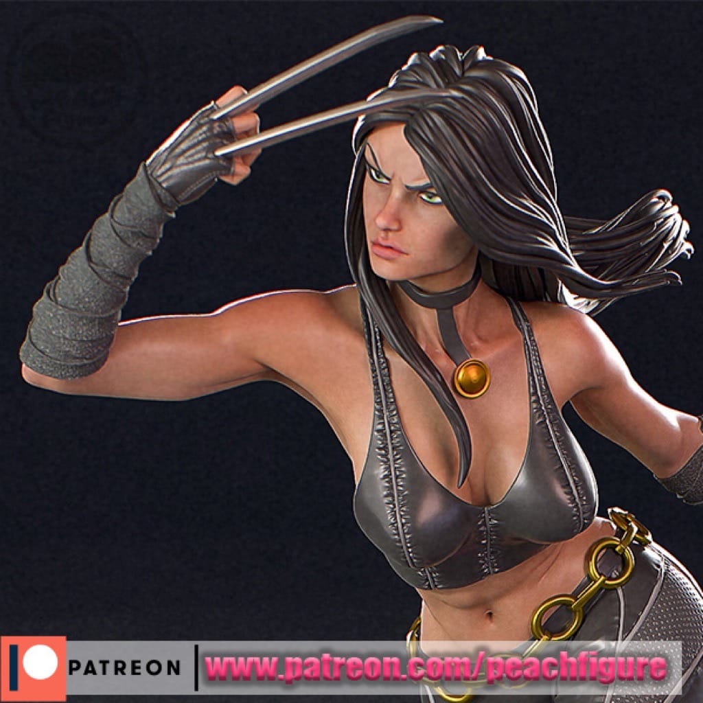 P站图纸印象馆 Peach Figure 漫威 金刚狼 克隆人X-23 Peach Figure 漫威 金刚狼 克隆人X-23