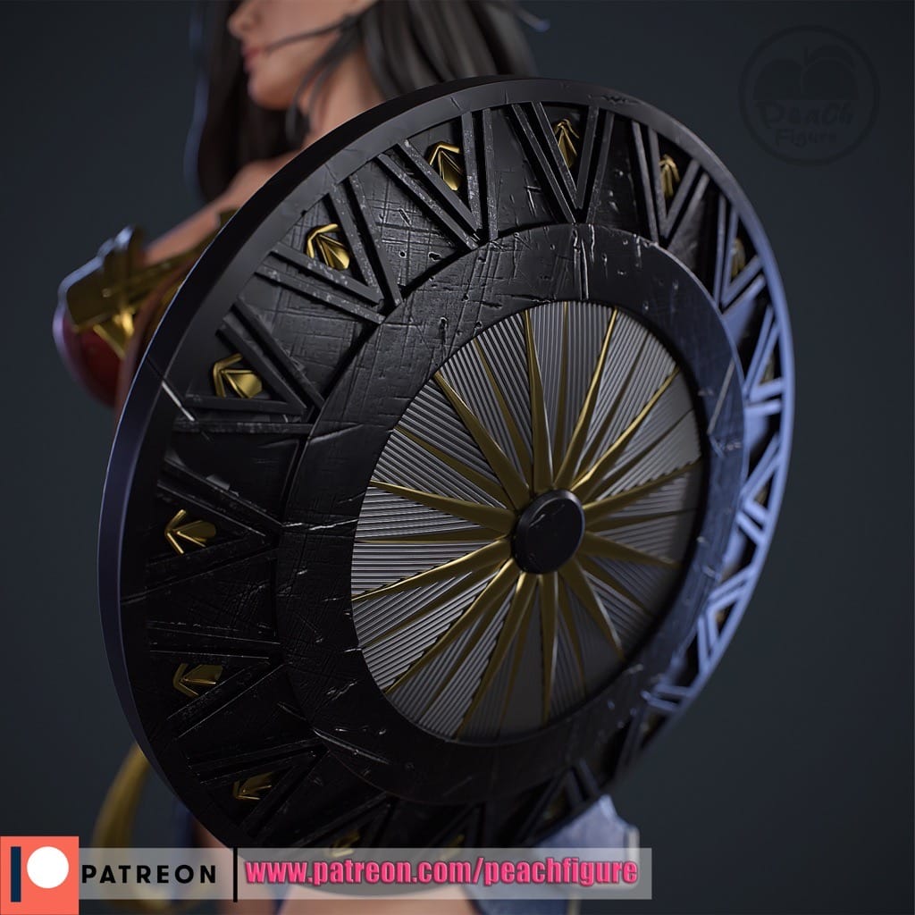 P站图纸印象馆 Peach Figure DC漫画 神奇女侠 Peach Figure DC漫画 神奇女侠