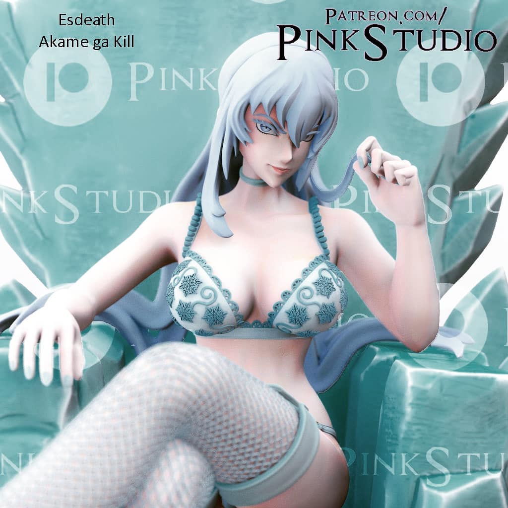 P站图纸印象馆 Pink Studio 斩·赤红之瞳 艾斯德斯 Pink Studio 斩·赤红之瞳 艾斯德斯